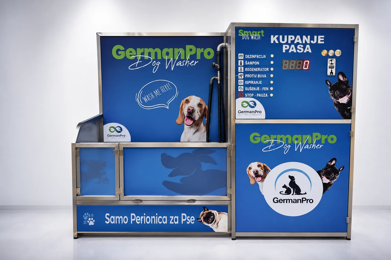 Samouslužna perionica za pse GermanPro Dog Washer